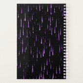 Meteorregen - paars planner (Achterkant)