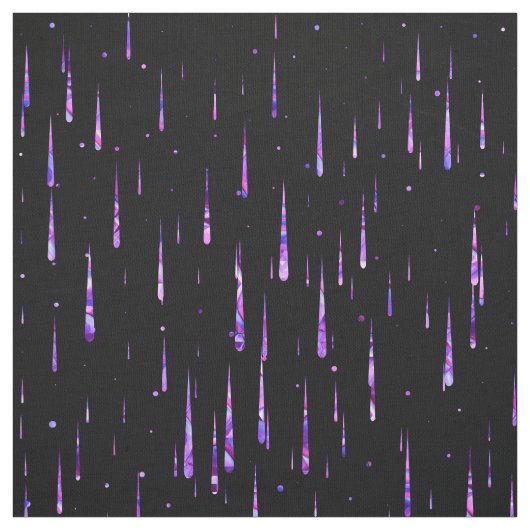 Meteorregen - paars stof (Swatch)