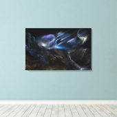 Meteors Canvas Afdruk (Insitu (Houten vloer))