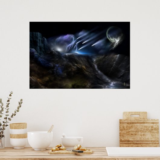 Meteors Poster (Keuken)