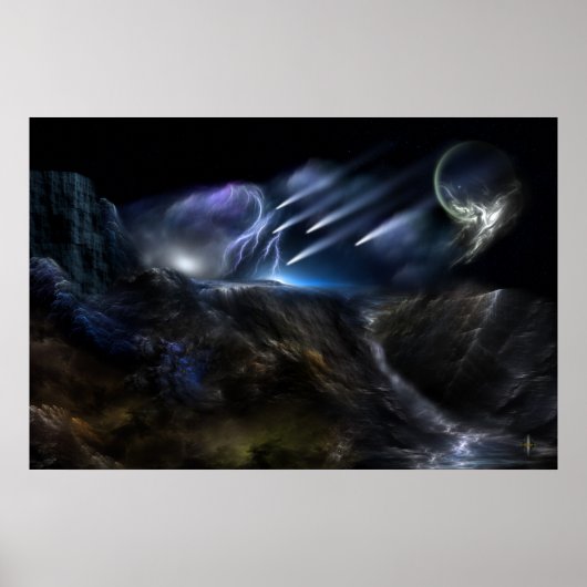 Meteors Poster (Voorkant)