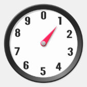 meter 1 ronde sticker (Voorkant)