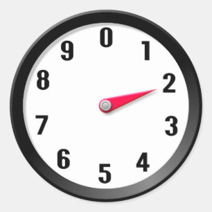 meter 2 ronde sticker