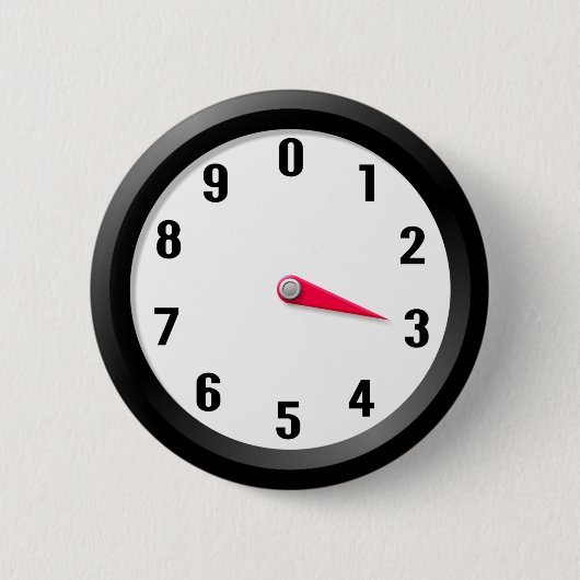 meter 3 ronde button 5,7 cm (Voorkant)