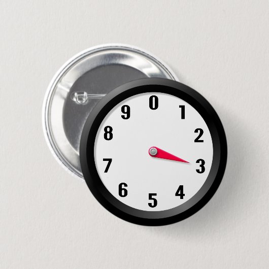 meter 3 ronde button 5,7 cm (Voorkant /achterkant)