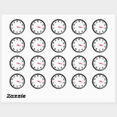 meter 3 ronde sticker (Vel)