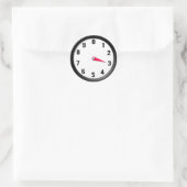 meter 3 ronde sticker (Tas)