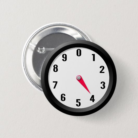 meter 4 ronde button 5,7 cm (Voorkant /achterkant)