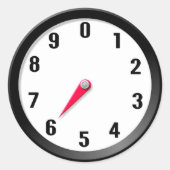 meter 6 ronde sticker (Voorkant)