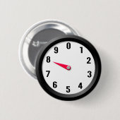 Meter 8 ronde button 5,7 cm (Voorkant /achterkant)