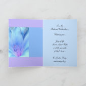 METER - Gelukkige Pasen met Lelie Feestdagen Kaart (Binnen)