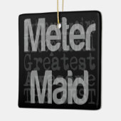 Meter Maid Extraordinaire Keramisch Ornament (Links)