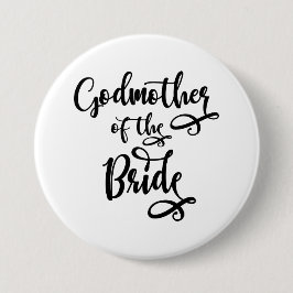 Meter van de bruid ronde button 7,6 cm