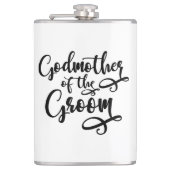 Meter van de bruidegom heupfles (Voorkant)