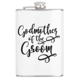 Meter van de bruidegom heupfles