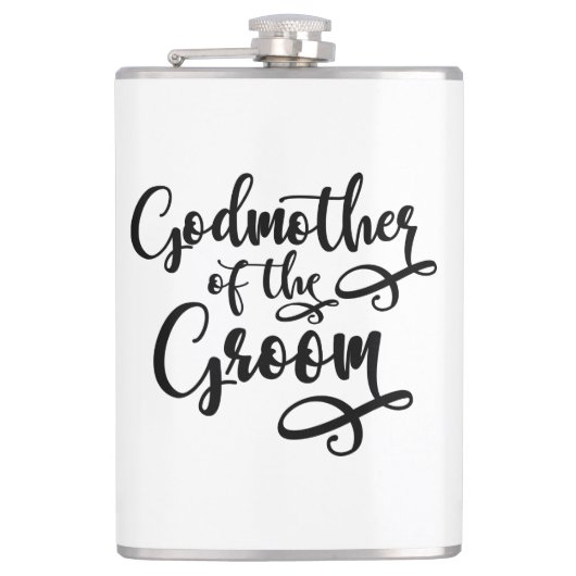 Meter van de bruidegom heupfles (Voorkant)