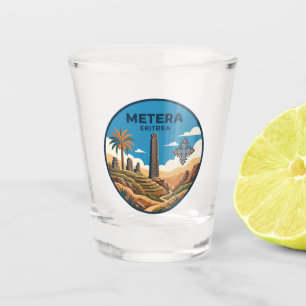 Metera Archeologische Site Eritrea Shot Glas