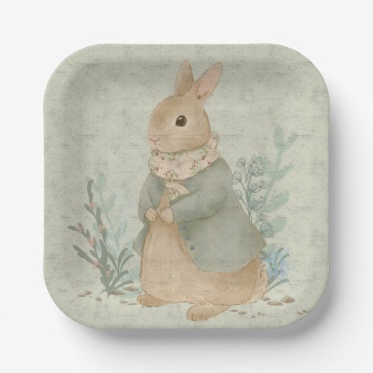 meterbundel met bloemen Papier Bord (Voorkant)