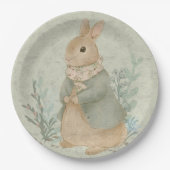 meterbundel met bloemen Papier Bord (Voorkant)