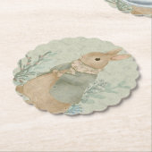 meterbundel met bloemen Papier Bord Kartonnen Onderzetters (Gekanteld)