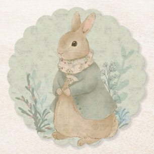 meterbundel met bloemen Papier Bord Kartonnen Onderzetters