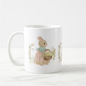  meterkonijn met bloemen KoffieMok (Links)