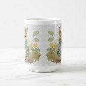  meterkonijn met bloemen KoffieMok (Center)