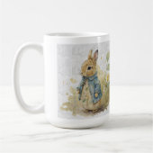  meterkonijn met bloemen KoffieMok (Links)