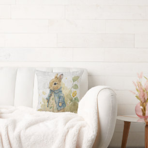  meterkonijn met bloemen kussen