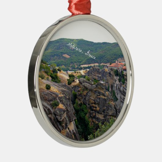 Meterora, Grieks landschap Metalen Ornament (Rechts)