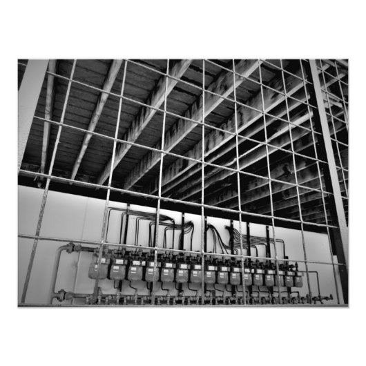 "Metervergadering" Foto Afdruk (Voorkant)