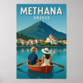 Methana Greece Dreamy Poster (Voorkant)
