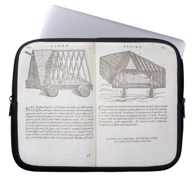 Methoden voor het vervoer van voorgefabriceerde da laptop sleeve (Voorkant)