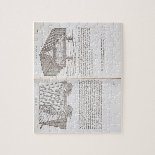 Methoden voor het vervoer van voorgefabriceerde da legpuzzel (Verticaal)