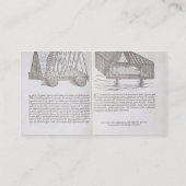 Methoden voor het vervoer van voorgefabriceerde da visitekaartje (Achterkant)