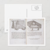 Methoden voor het vervoer van voorvervaardigde dak briefkaart (Voorkant / Achterkant)