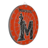 Methodiek dartboard dartbord (Voorkant Links)