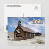 Methodist Church, Bodie Ghost Town, Californië Briefkaart (Voorkant / Achterkant)