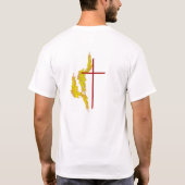 Methodist Cross-pastor T-Shirt (Achterkant)