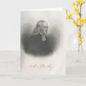 Methodist stichter van John Wesley Kaart (Gele Bloem)