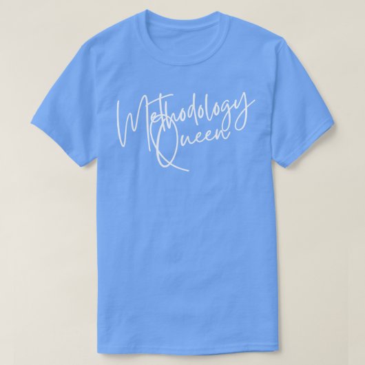 Methodologie Queen T-shirt (Design voorkant)