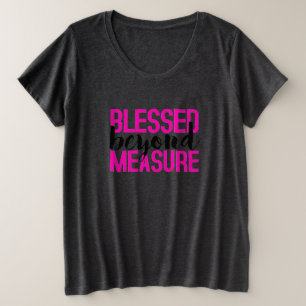 METING BLOED BEYOND GROTE MAAT T-SHIRT