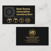 Meting van tapegrens Gold Handyman Tools Visitekaartje (Voorkant / Achterkant)