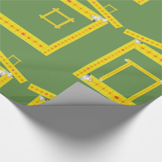 Meting van tapehuis-omslagpapier cadeaupapier