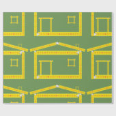 Meting van tapehuis-omslagpapier cadeaupapier (Vlak)