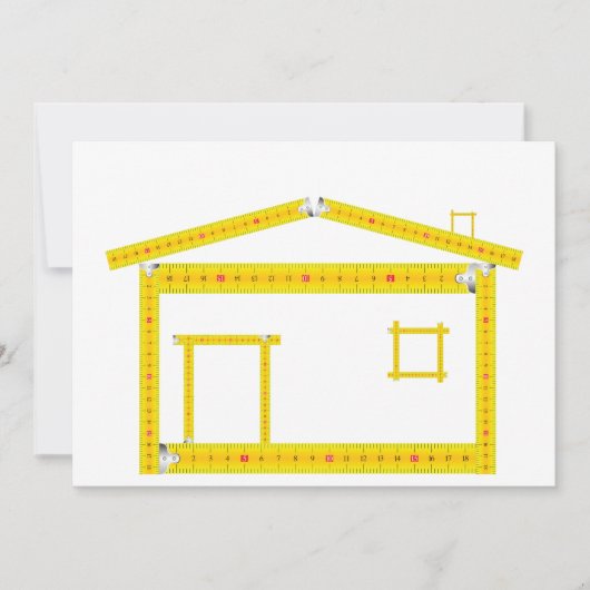 Meting van tapehuisuitvindingen kaart (Voorkant)