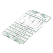 Metingen en Temps Kook- en bakmagneet Magneet (Linkerzijde)