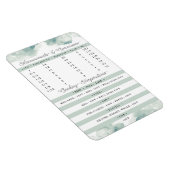 Metingen en Temps Kook- en bakmagneet Magneet (Rechterzijde)