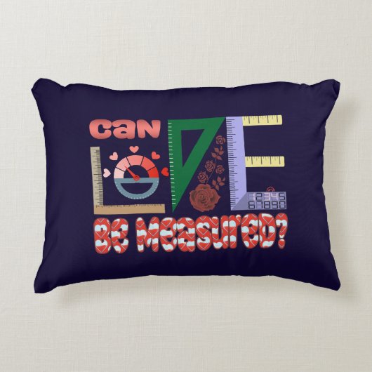 Metingen van liefde accent kussen (Voorkant)