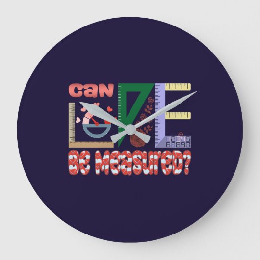 Metingen van liefde grote klok (Voorkant)